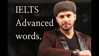 Advanced words for IELTS  Part1  SHAFINS [upl. by Lamrouex]