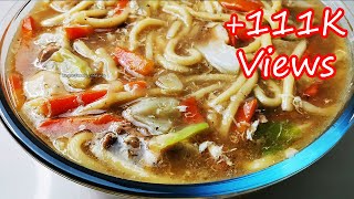 GRABE ANG SARAP NITO GANITO LANG PALA ANG THE BEST NA LUTO SA CHICKEN LOMI  SOBRANG DALI LANG [upl. by Lledner]