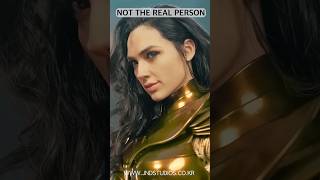 Adding GalGadot eyes hyperreal WonderWoman dccomics Shorts YouTubeShorts Viral Trending [upl. by Nedak613]