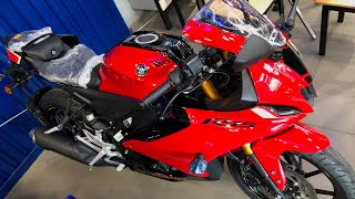 New 2024 Yamaha R15 v4 Full Detailed Review  OnRoad Price  New Features❤️ [upl. by Egedan]