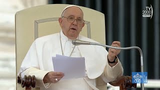 Papa Francesco Udienza Generale del 20 settembre 2023 [upl. by Elatia42]