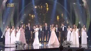 2015 KBS 연기대상 1부  축하공연 신인 연기자들이 꾸미는 무대 ‘촛불하나’20151231 [upl. by Eliak]