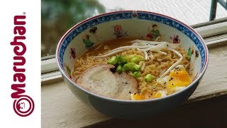 Best Maruchan Pork Ramen Noodle Soup Recipe Instant Noodle Recipe Time EP 247 [upl. by Aissert]