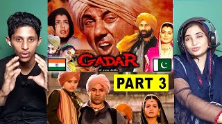 Gadar Ek Prem Katha Best Scene Part 3  Sunny DeolAmrish PuriAmeesha Patel  PAKISTANI REACTION [upl. by Akinom]