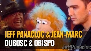 Jeff Panacloc au grand cabaret avec Dubosc et Obispo [upl. by Atwekk]