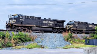 Westbound NS mixed manifest coming off NS Dayton District heading to Cincinnati [upl. by Sivek748]