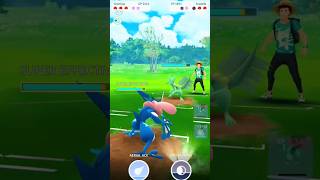 Greninja vs Sceptile pokemongo gamer [upl. by Ahdar]