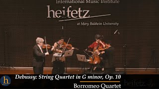 Debussy String Quartet in G Minor  Borromeo Quartet [upl. by Ahsener]