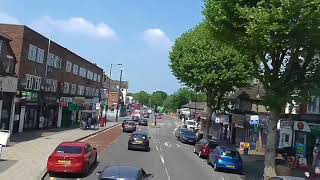 Full Route Visual  Route 126 Bromley South  Eltham High Street  E208 [upl. by Eicrad645]