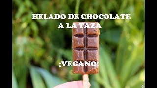 Helado de chocolate a la taza  Receta vegana [upl. by Peednama502]