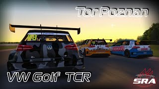 AC  319 Race VW Golf TCR  Tor Poznan [upl. by Larner]