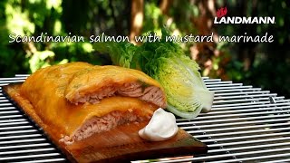 LANDMANN  Scandinavian salmon with mustard marinade [upl. by Perr]