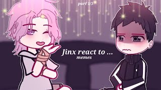 Jinx react to memes  part 13  2X • Manhwa react [upl. by Akirehs]