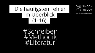 Die häufigsten Fehler im Überblick  Nummer 116 [upl. by Eikcim446]