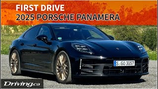 2025 Porsche Panamera Turbo EHybrid  First Drive  Drivingca [upl. by Eneles]