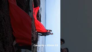 Canon Rp  viltrox 85mm 18  pre wedding shoot [upl. by Nashom]