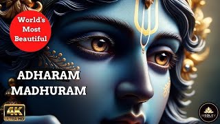 New Adharam Madhuram  Radhe Krishna Song  Super Hit Bhakti  blockbuster song 4K  trending [upl. by Boehmer602]