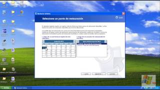 Restauracion de sistema para windows XP [upl. by Eidnew922]