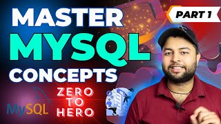 🔥Master MySQL Database  MySQL Crash Course  MySQL in one video  Part 1  Hindi [upl. by Yelahs]