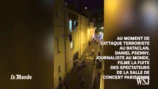 France Attacks Dramatic Footage From Concert Hall [upl. by Leschen444]