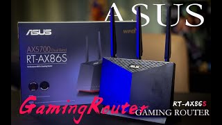 【ASUS RTAX86S】Gaming Router 有咩分別？ 特設手機遊戲模式Gaming Boost 低延遲的手機遊戲體驗！WiFi 6達5700Mbps 超級網速 廣東話CC字幕 [upl. by Llenart806]