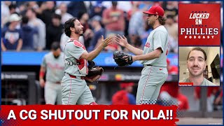 Aaron Nola Throws A Shutout As The Philadelphia Phillies Beat The New York Mets [upl. by Tannenbaum]