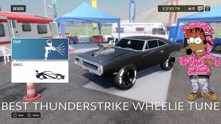 Car X Drift Racing Thunderstrike Best WheelieDrag Tune [upl. by Yebot]