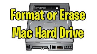 Format or Erase a Mac Hard Drive  All Formats Explained APFS HFS Mac OS Journaled FAT ExFAT [upl. by Aidnyc981]