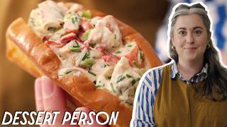 Claire Saffitzs Perfect Lobster Roll Recipe  Dessert Person [upl. by Patrica649]