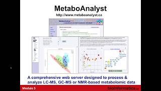 Metabolomic Data Analysis using MetaboAnalyst [upl. by Uttica554]