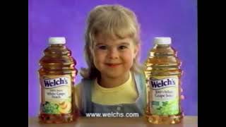 Welchs Grape Juice 1998 Television Commercial [upl. by Llennoc]