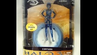 Halo 3 Series 1 Cortana Action Figure by McFarlane [upl. by Leonhard]