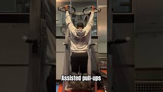 Assisted pull ups benefits vlog motivation powerlifting funny food youtube music aesthetic [upl. by Ylrebmit]