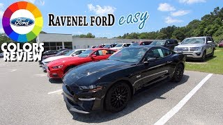 Colors Review 2018 Ford Mustangs  Exterior Color Choices  Ravenel Ford [upl. by Nnylaf992]