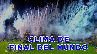 Clima de final del mundo Recibimiento hinchada de Rosario Central [upl. by Savannah231]