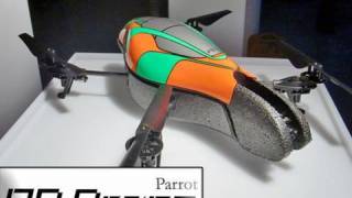 Parrot ARDrone elicottero radiocomandato con lPhone  TVtech [upl. by Ardnas]