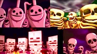 All Skeletons roast jelly bean comparison [upl. by Breena]