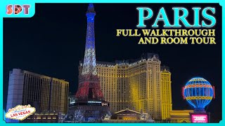 Beautiful Paris Las Vegas  Full Walkthrough  Room Tour  Pool  Fitness Center [upl. by Ginzburg905]