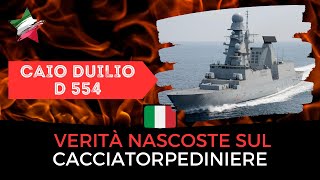 🔴 Cacciatorpediniere CAIO DUILIO D 554  Italia [upl. by Glimp]