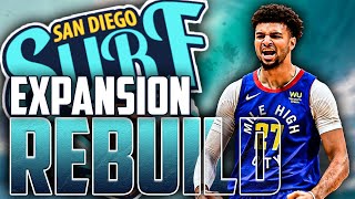 SAN DIEGO SURF EXPANSION REBUILD  New Kings of California  NBA 2K20 [upl. by Booker363]