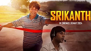 SRIKANTH Official Trailer RAJKUMMAR RAO  SHARAD JYOTIKA ALAYA  TUSHAR [upl. by Nevil]