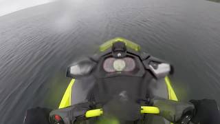 SeaDoo RxPx 300 RS 2018 stock top speed [upl. by Ahmar714]