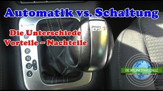 Automatik vs Schaltwagen  Die Unterschiede  Fahrstunde [upl. by Alehs]