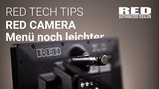 So ist das RED CAMERA Menü noch leichter  Teltec RED TECH Tips [upl. by Juna]