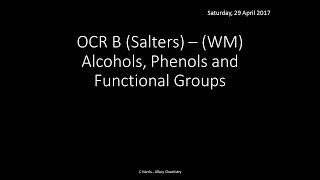 AQA 34 Alkenes REVISION [upl. by Siddon643]