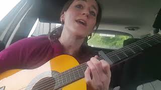 Could Have Been Me  A quick Halsey cover in my car [upl. by Irehc857]