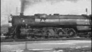 Fostoria Ohio Steam Trains from the mid 1950s Show 4 of 7 [upl. by Borek]