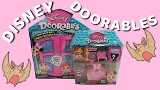 🦇 DISNEY DOORABLES SERIES 4 MINNIE’S GARDEN COTTAGE AND MULTI PEEK PACK UNBOXING AND REVIEW 🦇 [upl. by Vale]