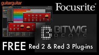 Focusrite RED 2 amp RED 3 Plugin Review included FREE with selected Focusrite Audio Interfaces [upl. by Hugibert]