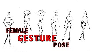 Gesture drawing for beginners  figure drawing [upl. by Boswell]